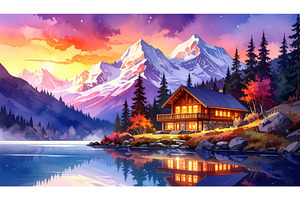 Idyllic mountain escape shown with a, a Nature Photo by Igor Tichonow
