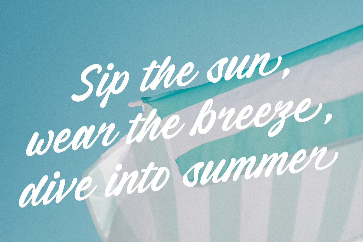 Smoothy Cappucina, a Script Font by Nathatype (Photo 7 of 12)