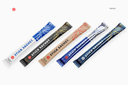Stick Sachet Mockup – Half side View, a Packaging Mockup by HelenStock (Thumbnail 3 of 9)