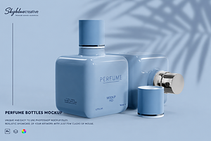 Perfume Bottle Mockup
