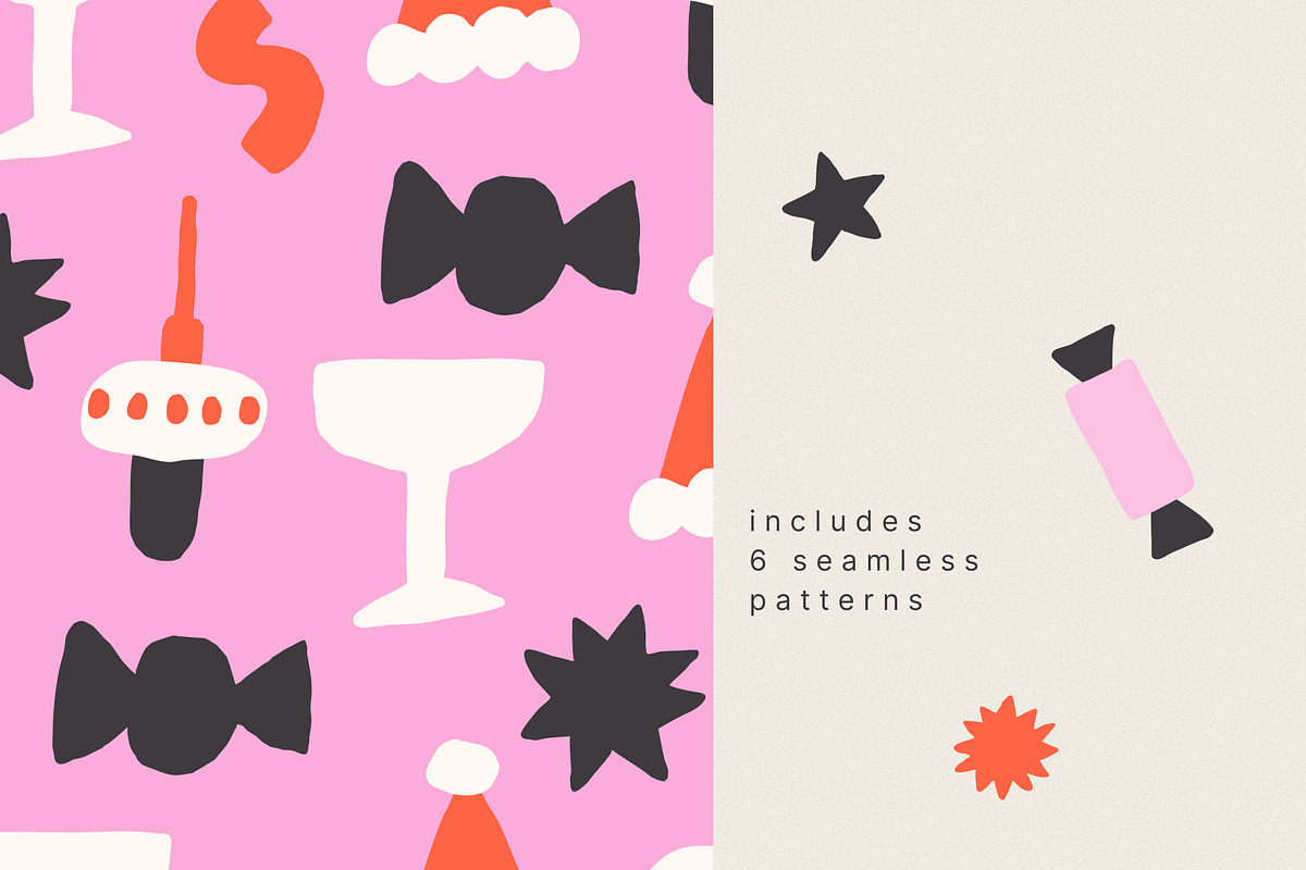 Whimsy bits. Christmas illustrations, an Object Graphic by kondratya (Photo 7 of 12)