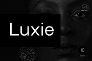 Luxie - A Premium Sans-serif Font, a Sans Serif Font by Webhance Studio (Thumbnail 1 of 10)