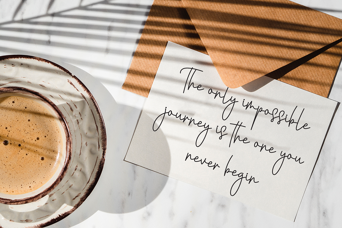 Winterland | Script Font, a Handwritten Font by Scratchones (Photo 3 of 8)