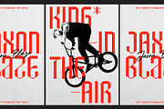 Hexagreat - Sport Display Font, a Sans Serif Font by Invasi Studio (Thumbnail 6 of 11)