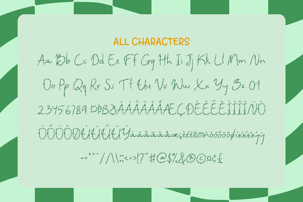 CS Bellisa Disco, a Handwritten Font by Craft Supply Co. (Photo 8 of 8)