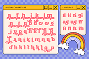 Sugar Peachy - Retro Soft Family, a Serif Font by Dharmas Foundry (Thumbnail 14 of 15)