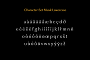 Musk Elegant Font Duo, a Sans Serif Font by Eko Bimantara (Thumbnail 9 of 11)