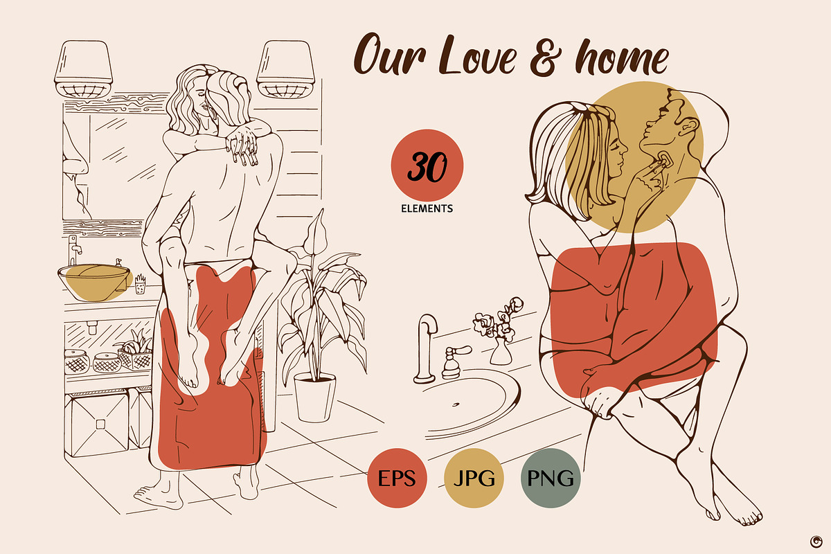 Our love and home, a Person Illustration by Olillia (Photo 2 of 14)