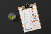 Elegant Minimalist Italian Menu, a Stationery Template by Neermana (Thumbnail 4 of 4)