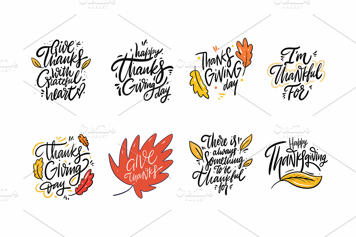Autumn Lettering & Illustrations, a Seasonal Illustration by Oktyabr (Photo 5 of 7)