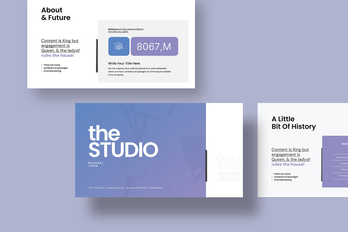 The Studio Presentation Template, a Presentation Template by evgenystudio (Photo 3 of 7)