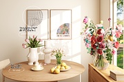 FLOWER POWER | Cottage Frame Mockups, a Poster Template by SoleilHomeMockups (Thumbnail 3 of 10)