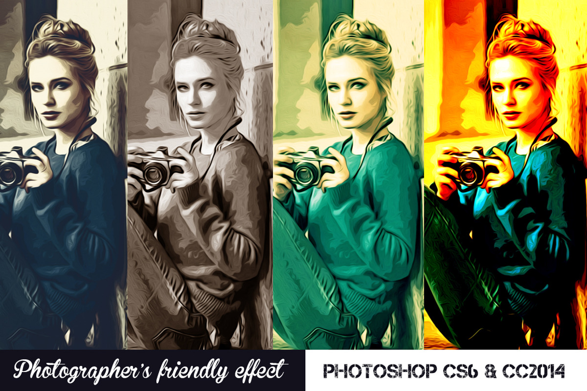 Beautiful Oil Paint Action preview 3