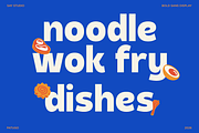 A Display and Bold Sans - Patugo, a Sans Serif Font by Say Studio (Thumbnail 3 of 10)