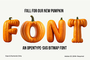 Pumpkin, a Symbol Font by Loudoun Design Co.