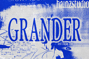 Grander – Display Serif Font, a Serif Font by Hainz Studio (Thumbnail 2 of 12)