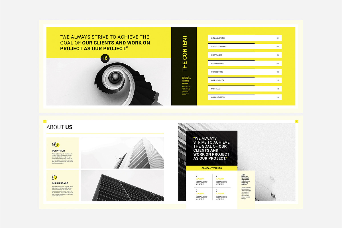 Business Brochure Template, a Brochure Template by WOWPro (Photo 3 of 6)