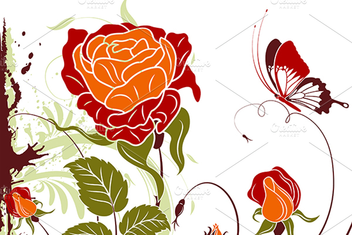 Flower Frames, a Decorative Illustration by TAlex (Photo 9 of 11)