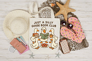 Just a Silly Goose Book Club PNG, a Graphic by Designking (Thumbnail 4 of 4)