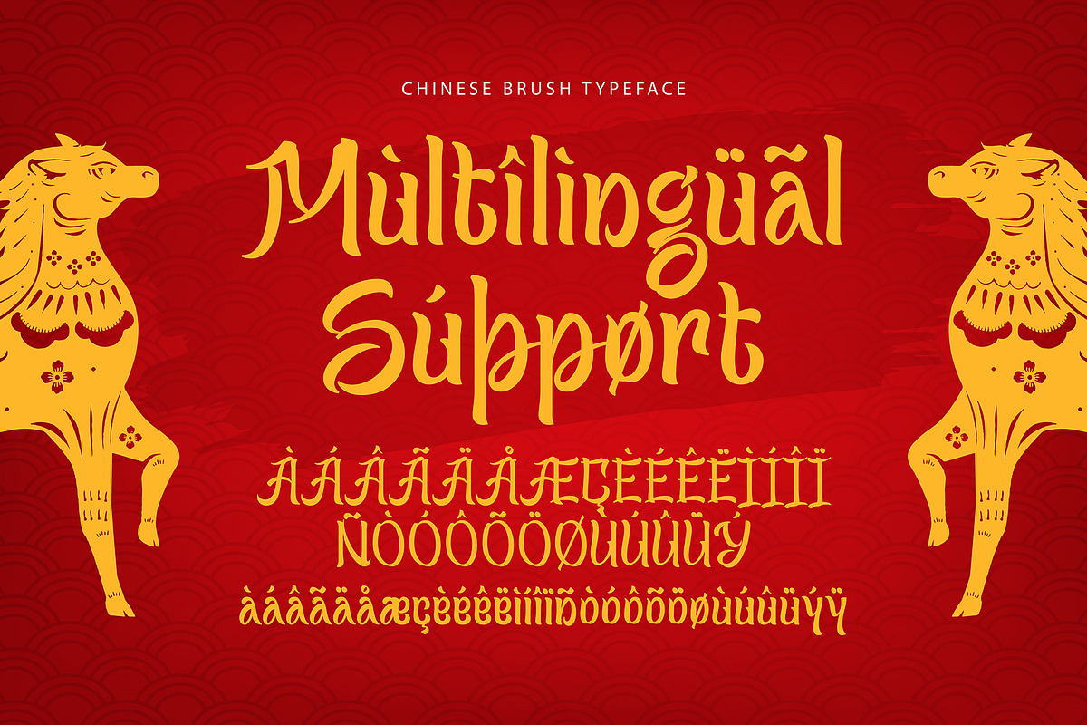 Dynasty Dash - Chinese Brush Font, a Handwritten Font by Inviline.co (Photo 4 of 12)