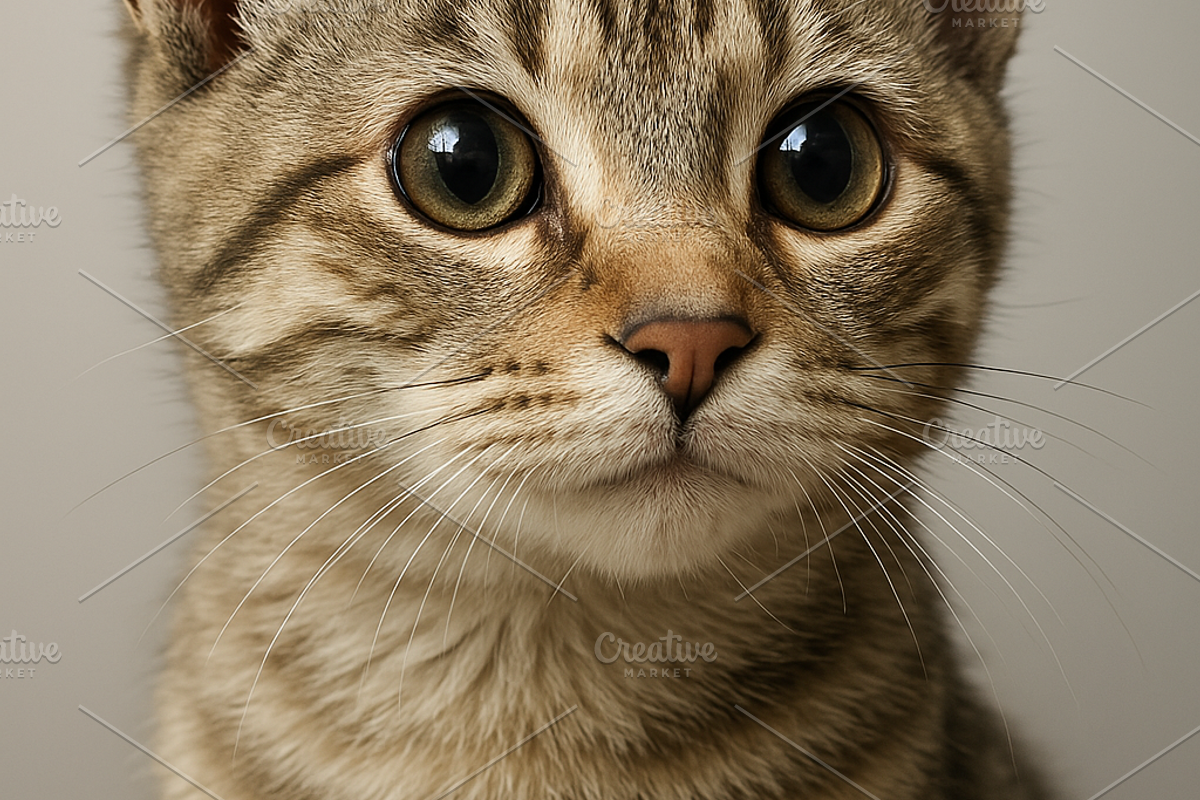 15 Cat Portraits Collection, an Animal Photo by TheSimpleCreator (Photo 7 of 12)