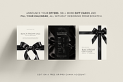 Black Friday Instagram post Template, a Social Media Template by Design Lush Studio (Thumbnail 3 of 8)