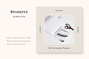 Hepburn Instagram Post Templates, a Social Media Template by Head of House (Thumbnail 5 of 12)