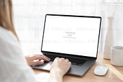 Device Mockup Laptop MacBook, a Books & Magazine Mockup by PawMockups (Thumbnail 6 of 9)