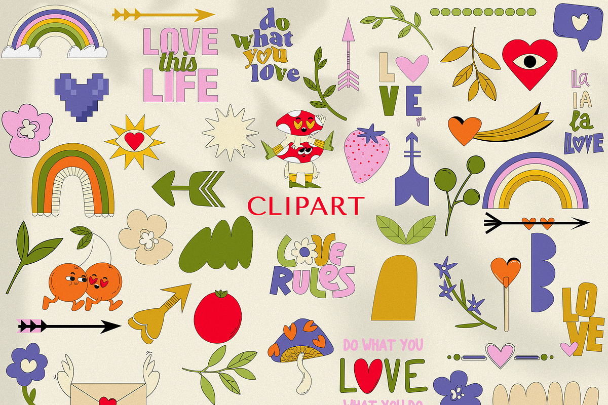LOVE AND PEACE, an Illustration by Aleks.Flaks (Photo 8 of 16)