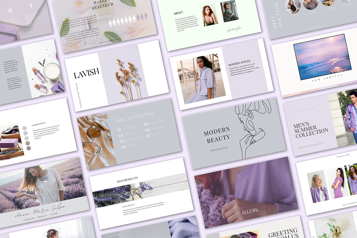 Canva Presentation Template, a Presentation Template by Templits (Photo 1 of 10)