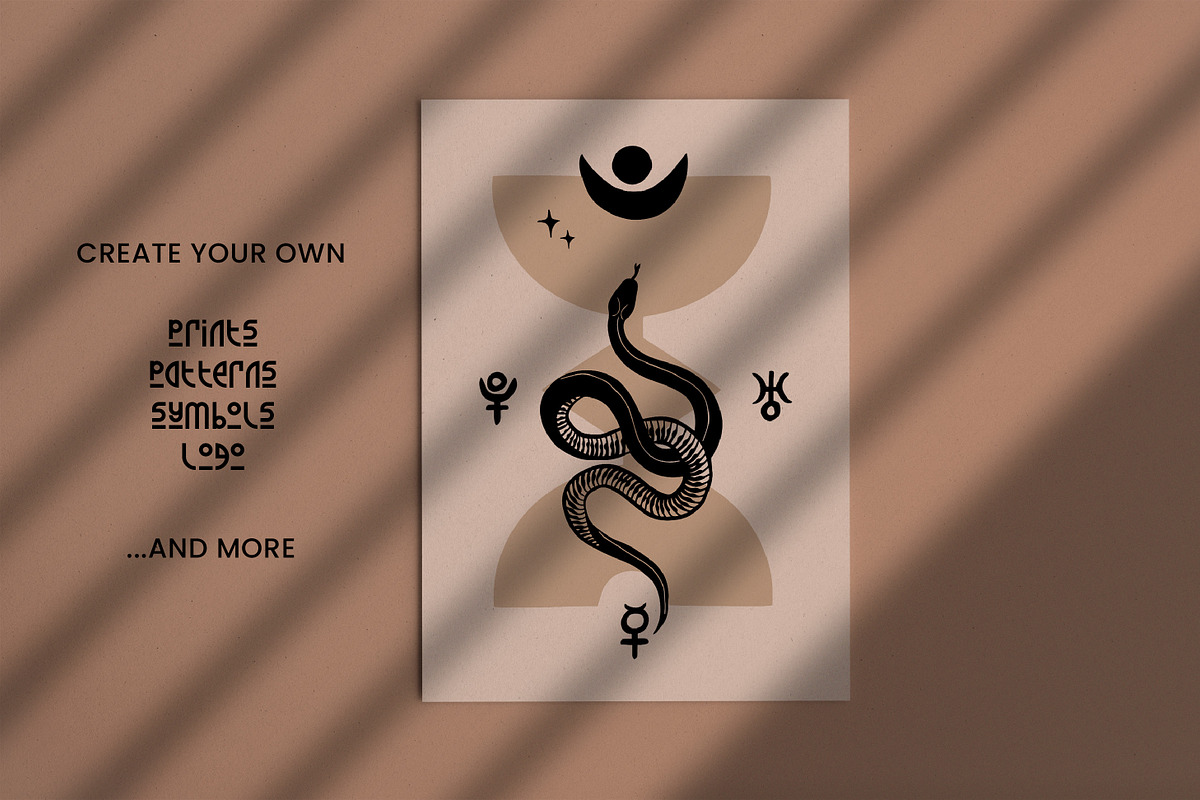 Ancient Egypt, Mythology & Abstract, a Decorative Illustration by Camara Design (Photo 4 of 9)