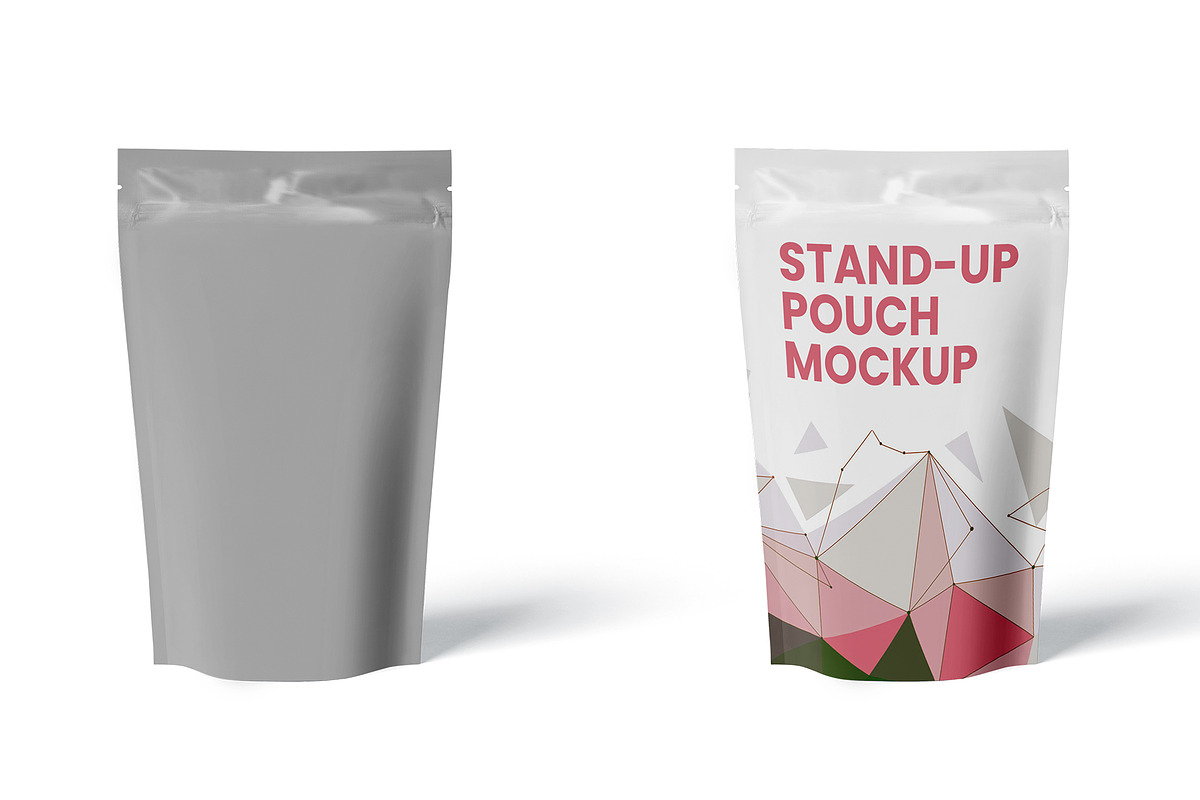Stand-Up Pouch Mockup, a Product Mockup by Mockupfit (Photo 2 of 5)