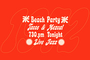 HOLIDAZE DISPLAY RETRO FONT, a Serif Font by Tropical Type (Thumbnail 6 of 11)