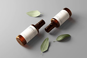 Amber Glass Spray Bottle Mockups, a Cups & Container Mockup by pmvch (Thumbnail 8 of 10)