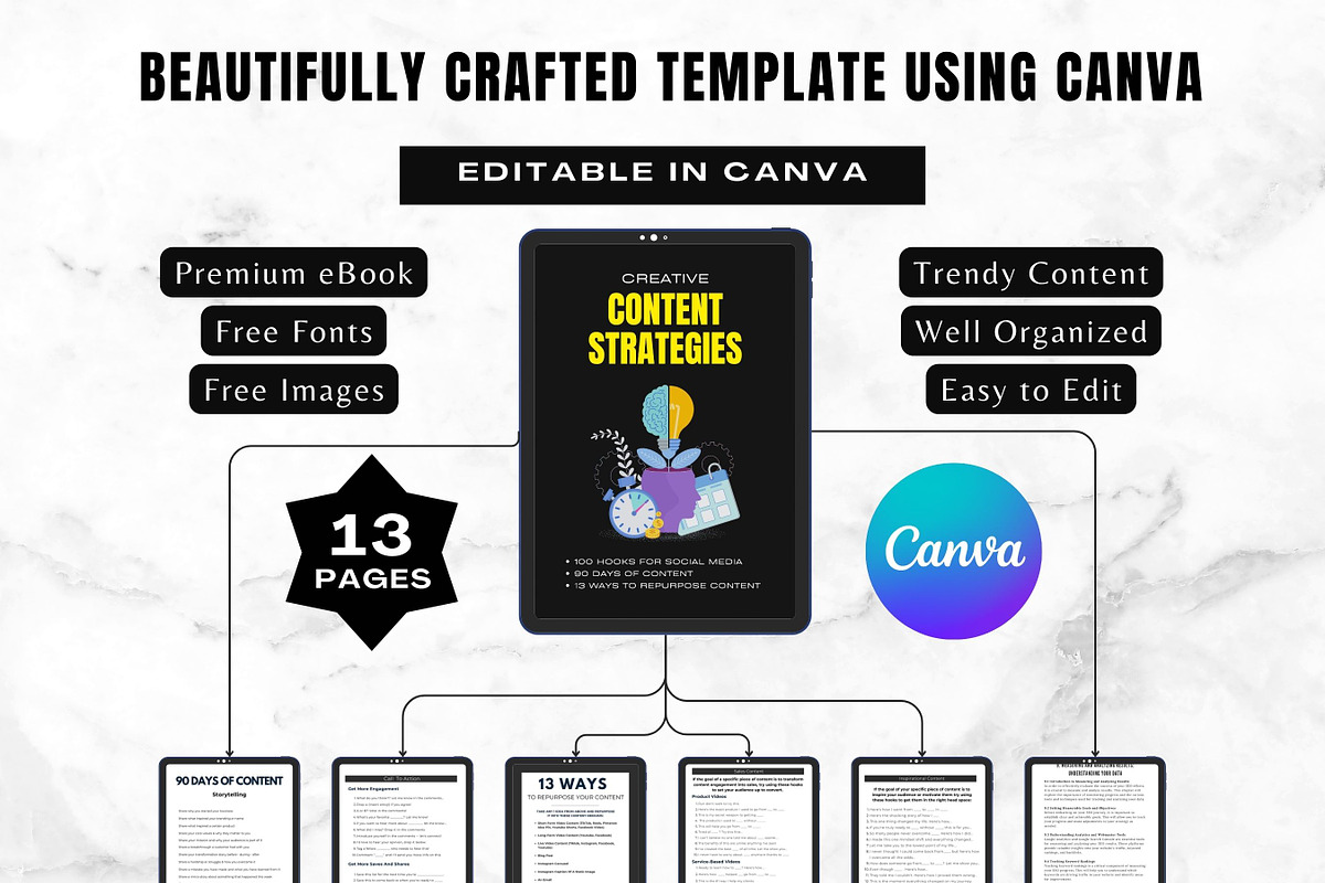 Creative Content Ideas Guide preview 3