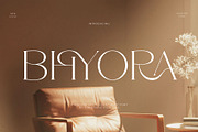 BHYORA | Modern Serif Font, a Serif Font by ToniStudio (Thumbnail 1 of 10)
