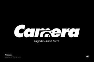 Camera Wordmark Logo, a Branding & Logo Template by Akdesain