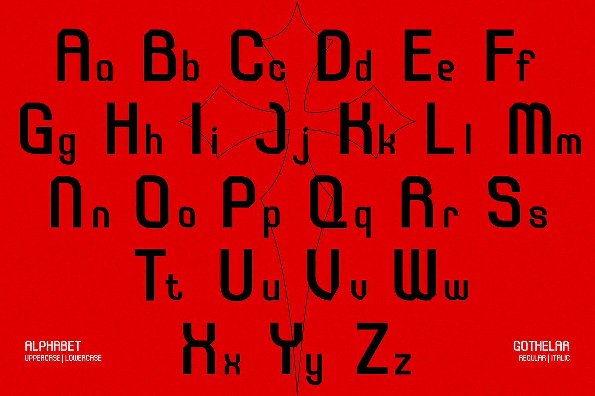 Gothelar, a Sans Serif Font by CuratedType Studio (Photo 4 of 10)