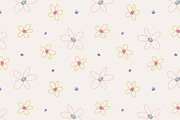 Cute kids doodles, seamless patterns, a Pattern Graphic by Good Studio (Thumbnail 3 of 11)