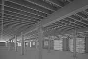 Art Deco Industrial Interior, an Architecture 3D Model by 3DNUTS (Thumbnail 3 of 12)