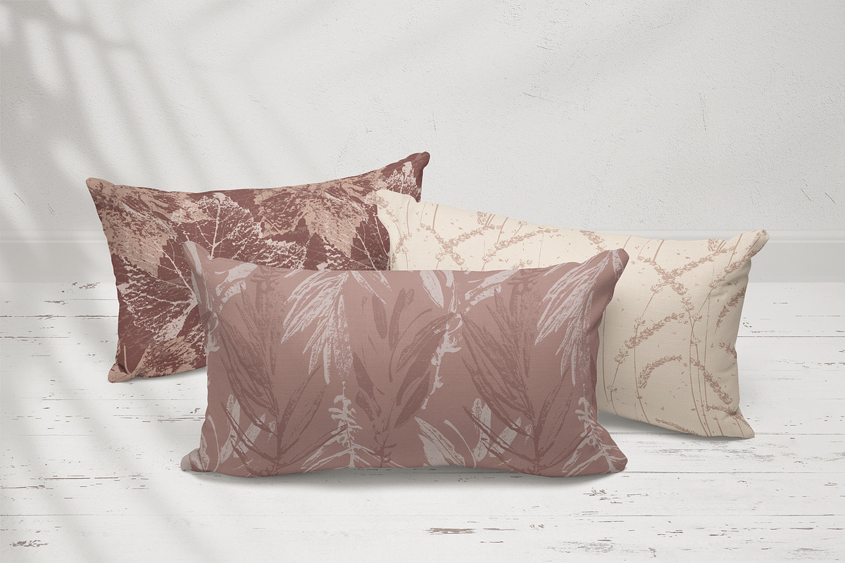 Blush Pink Floral Seamless Patterns, a Pattern Graphic by Lumitar (Photo 3 of 3)