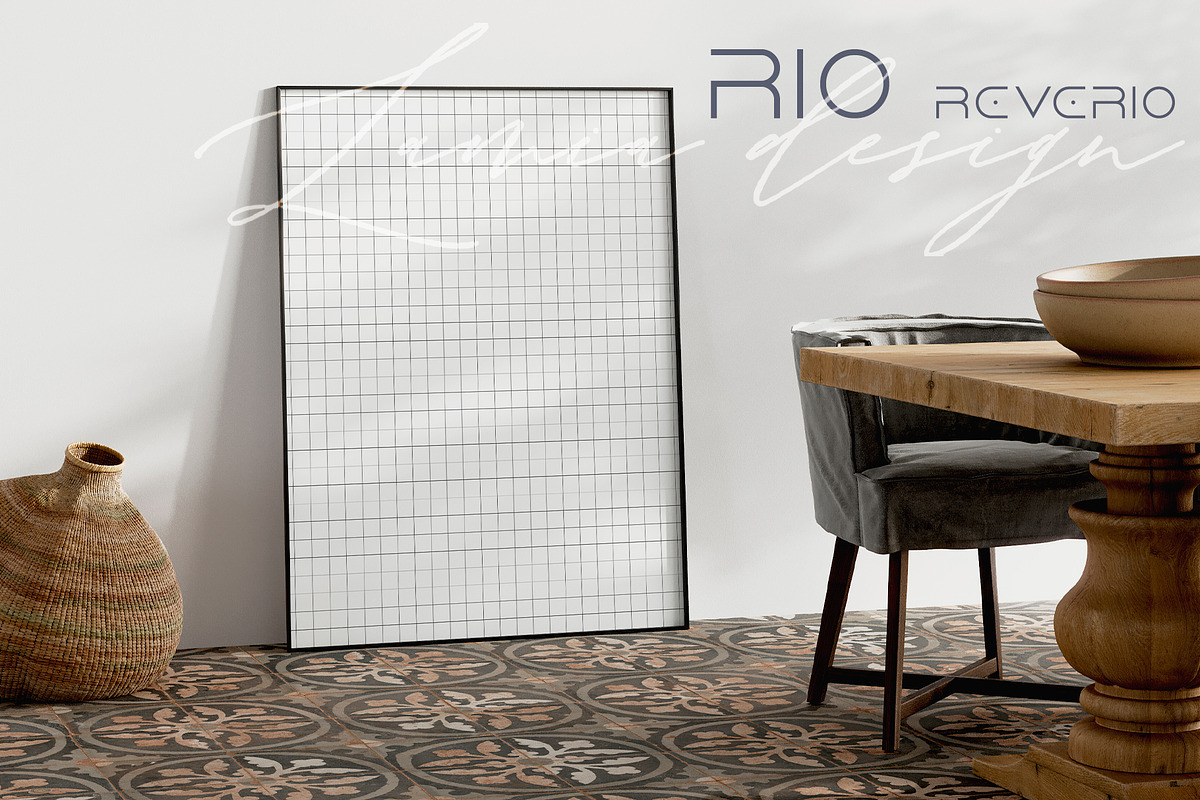 RIO Room & FRAME MOCKUP, a Household Mockup by LAMIA DESIGN (Photo 6 of 13)