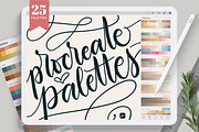 Joyful Procreate Palette Bundle, a Palette Add-On by HowJoyful  (Thumbnail 1 of 8)