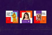 DEROLL - Social media Pack, a Social Media Template by Dirtytemp Studio (Thumbnail 6 of 13)