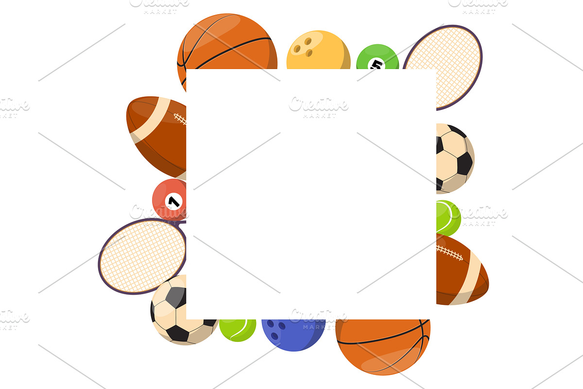 Advertising banner or poster, a Sport Illustration by Vectorbuum
