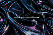 Dark Holographic Backgrounds, a Background Graphic by tatiankaart (Thumbnail 9 of 17)