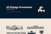 50 Vintage Ornaments, an Illustration by MARTINI Type Designer (Thumbnail 3 of 3)