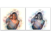 Real Watercolor Photoshop Action, an Action Add-On by Studio Retouch (Thumbnail 5 of 18)
