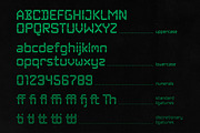 Levitate | Electronic Display Type, a Sans Serif Font by wendyleftmealone (Thumbnail 3 of 7)