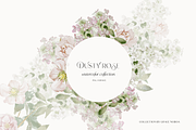 Dusty Rose fall watercolor flowers, a Decorative Illustration by Grace Noboa Illustrations (Thumbnail 3 of 10)